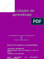 Dificultades Aprendizaje