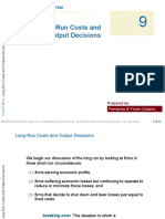 Long-Run Costs and Output Decisions: The Market System