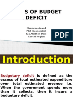 Manjaree Demo Class-Types of Budget