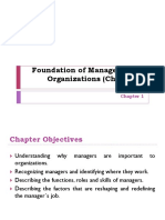 Foundation of Management & Organizations (Chapter 1)