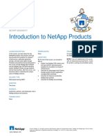 Introduction To NetApp Products Rev07 PDF