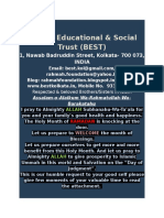 Bengal Educational & Social Trust (BEST) : 1, Nawab Badruddin Street, Kolkata-700 073, India