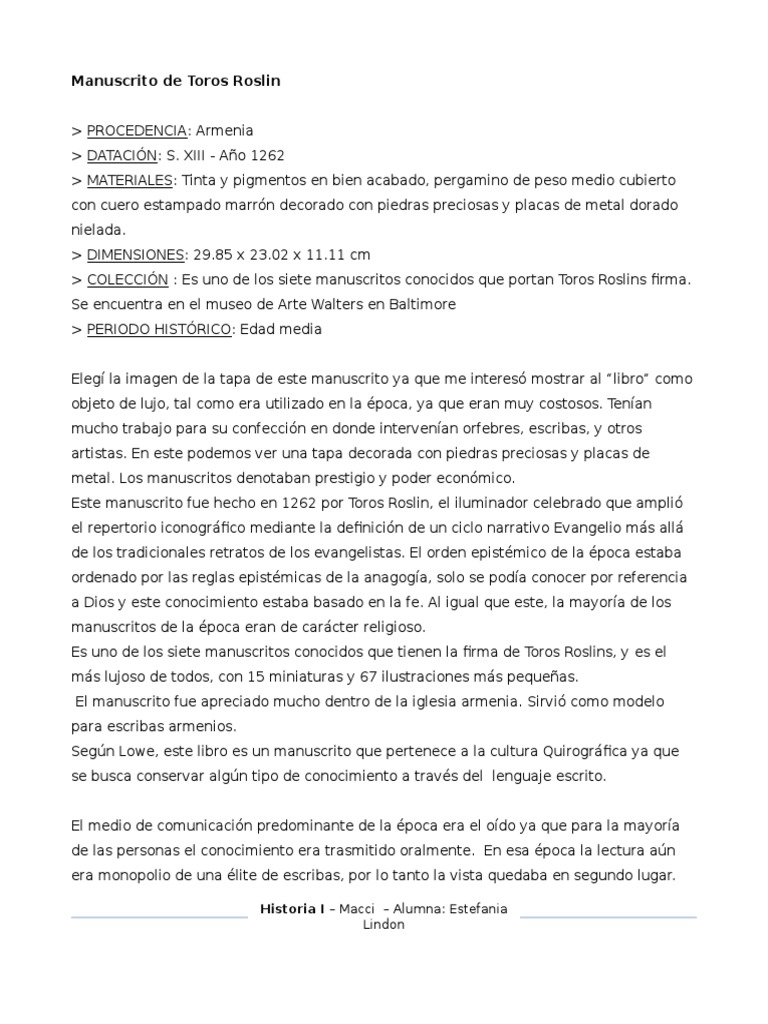 Manuscrito de Toros Roslin: Arte Medieval | PDF | Manuscrito | Reloj