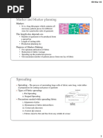 Spreading and Cutting - Material PDF