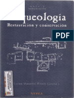 Arqueología Restauración y Conservación