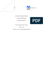 Industrial Training Report Nitrogen Purging