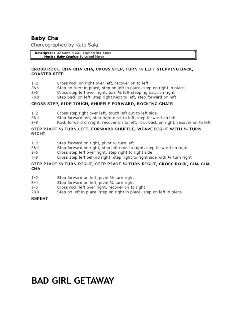 Line Dance Stepsheet Performing Arts Entertainment