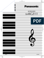 Panasonic Sx-kc211 User Manual