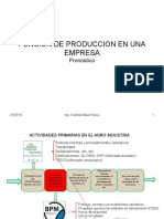 Funcion de Produccion en Una Empresa: Pronostico