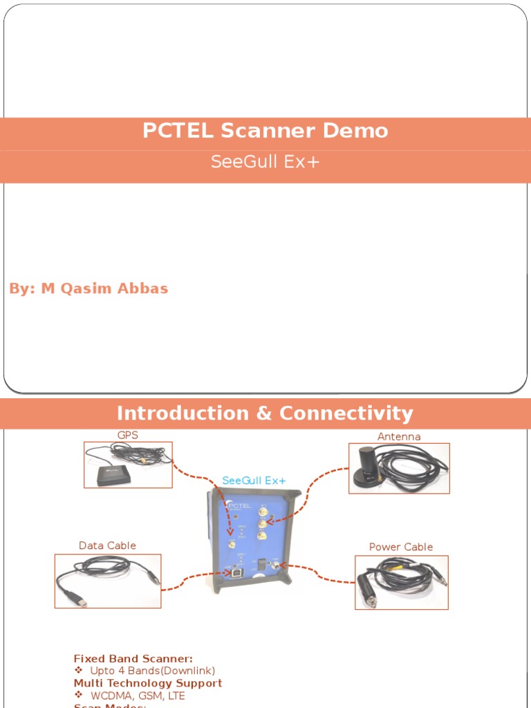 PCTEL Scanner Overview and Demo | PDF | Computers | Technology ...