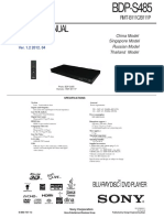 Sony BDP-S485 Ver. 1.2 PDF