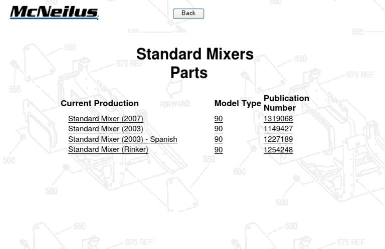 Standard Mixer Parts Catalog 2003-2007 | PDF | Home & Garden ...