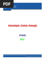 01 A - Instrumenta+º+úo x Controle x Automa+º+úo