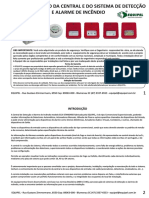 Manual Técnico Da Central e Do Sistema de Detecção e Alarme de Incêndio Convencional Supervisionado