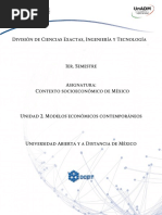 U2. Modelos Economicos Contemporaneos