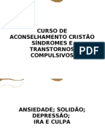CURSO DE ACONSELHAMENTO CRISTÃO SÍNDROMES E TRANSTORNOS COMPULSIVOS