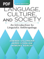 Language, Culture, and Society