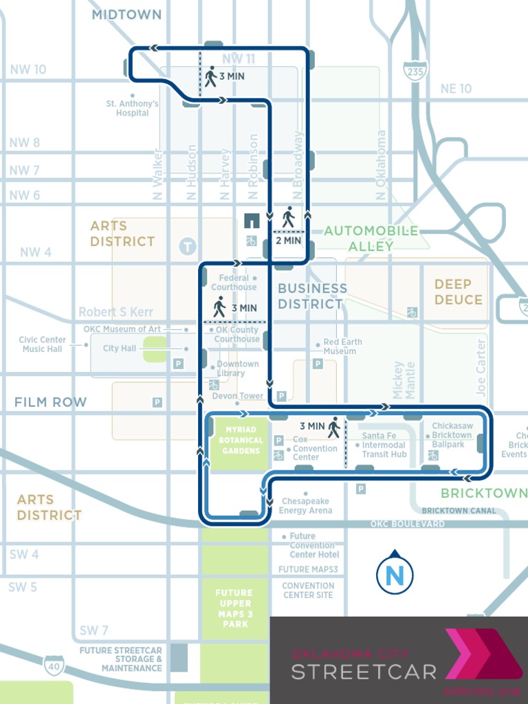 OKC Streetcar Route