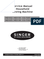 Singer Cg500 550 590 Service Manual