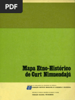 Mapa etno-histórico de Curt Nimuendaju
