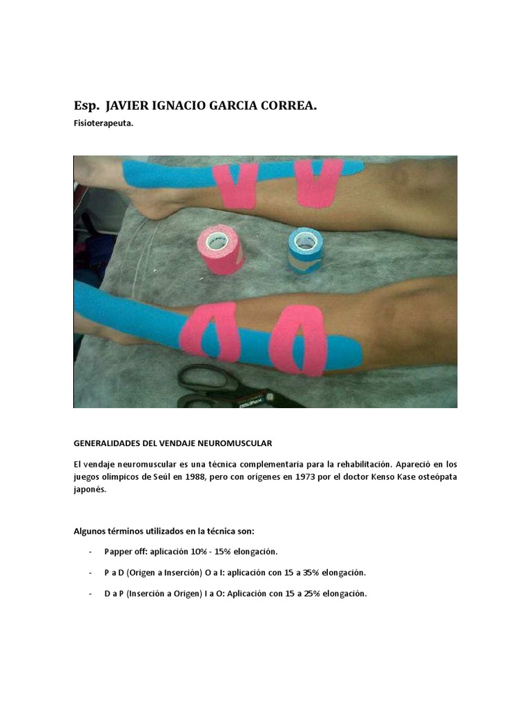 VENDAJES | Fisiología | Medicina