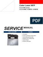 Samsung Clx-4195fn Service manual