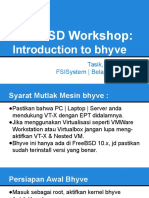 FreeBSD Workshop-Introduction To Bhyve