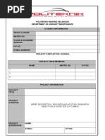 Latest Project Logbook