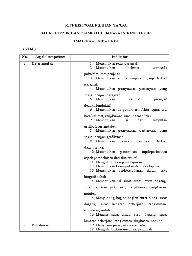 Contoh Soal Dan Pembahasan Menganalisis Hubungan ...