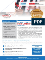 Citiasia Oracle Scholarship 2016