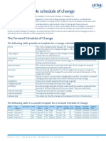 ITIL_an Example Schedule of Change PDF