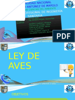 LEY DE AVES