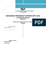 Rancangan Pengajaran Tahunan (RPT) 2016: Pendidikan Jasmani (TAHUN 2) (KSSR)