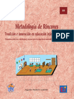 Metodología de Rincones (Libro)