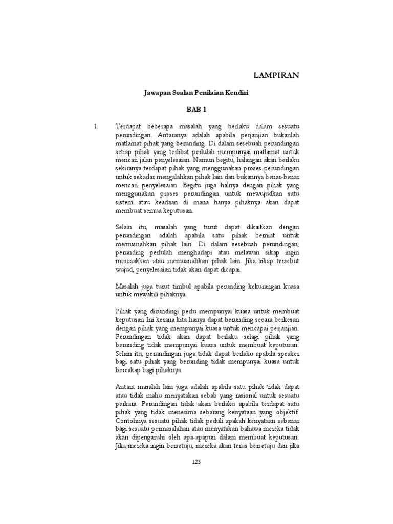 Jawapan Latihan Pdf
