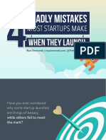 Deadly Mistakes: Most Startups Make
