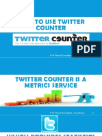 How to Use Twitter Counter