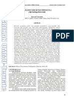 Agrikan Volume 3 Edisi 2-74-77 - Haryati Lakamisi - ANALISIS USAHATANI BROCCOLI (Sprouting Broccoli)