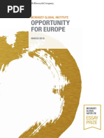 Opportunity For Europe: MARCH 2016