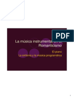 TEMA 8 Música Instrumental en Romanticismo