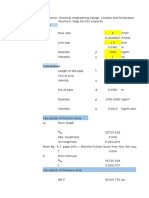 Pressure Drop Calc