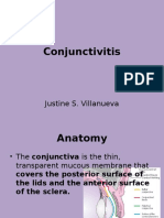 Conjunctivitis: Justine S. Villanueva