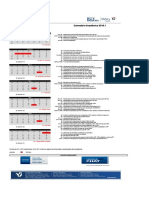 A1 e Ruy Calendário Acadêmico 2016.1 - A1 e RB