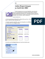 Membuat Notulen Rapat Dengan Infopath 2003 PDF