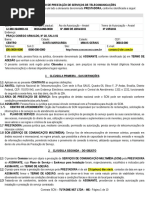 Contrato de Prestação SCM