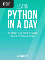 Download Learn Python in a Day by ivvarma SN319545822 doc pdf