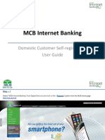 MCB Internet Banking: Domestic Customer Self-Registration User Guide