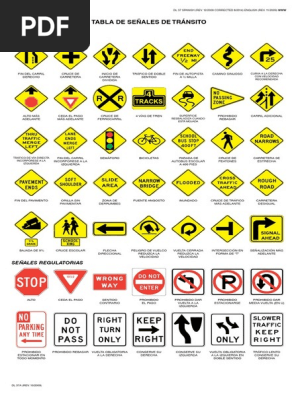 Senales De Transito Pdf Semaforo Peatonal
