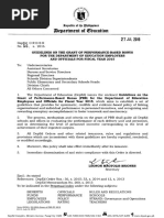 Download DO 56 s 2016 - Guidelines on the Grant of Performance-Based Bonus for the Department of Education Employees and Officials for Fiscal Year 2015 by Deped Tambayan SN319553808 doc pdf