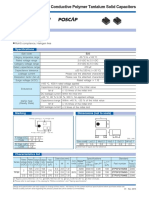 Surface Mount Type TPSF: Conductive Polymer Tantalum Solid Capacitors